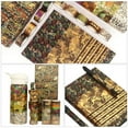 thumbnail image 3 of MasteelfCA 12 Rolls Washi Tape Animal Printed Decorative Masking Tapes for Arts Wrapping, 3 of 7