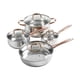 thumbnail image 1 of Batería de Cocina Gibson Home 8 Piezas Plateada, 1 of 4