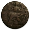 thumbnail image 1 of 1760 Hibernia Halfpenny Voce Populi VG, 1 of 2
