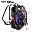 thumbnail image 2 of Goofa The Nightmare Before Christmas Pattern Leather Backpack Purse for Women Fashion Multipurpose Design Handbag Ladies Shoulder Bags Travel Backpack, 2 of 4