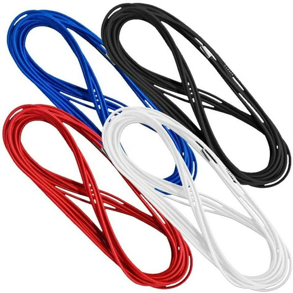 4 Sets of Colored Ring Ropes for SMALL Wrestling Action Figure Rings