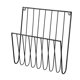 thumbnail image 4 of Rack de, soportes de pared, organizador de oficina para el hogar, organizador de almacenamiento para papeles Negro, 4 of 9