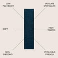 thumbnail image 2 of JONATHAN Y SEU100C-210 Haze Solid Low-Pile Navy 2 ft. x 10 ft. Runner Rug, Coastal Bohemian, Pet Friendly, Stain Resistant, Easy to Clean, for Living Room; Kitchen, Bedroom, 2 of 5