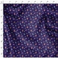 thumbnail image 4 of Soimoi Tissu en Coton Bleu Canard Imprimé Insectes au Mètre 56 Pouces de Large, 4 of 6