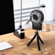 thumbnail image 1 of KAKOWELY Ventilador Portátil Negro Recargable USB Pequeño Y Para Cochecitos Uso Exterior, 1 of 7