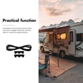 thumbnail image 3 of KAKOWELY camper awning parts 1 Set RV Accessories Anti Falling Guard Straps for Cabinets Elastic RV Shelf Safety Rope with Bracket for Camper Trailer and Motorhome Use, 3 of 4