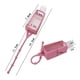 thumbnail image 3 of Funda portátil para cubrir botellas con botella transparente de 30 ml | Silicona flexible reutilizable | Soporte colgante de viaje para champú sanitizante de loción | Se adhiere a la bolsa o al, 3 of 9