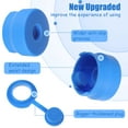 thumbnail image 2 of Decodeary 3piece Silicone Water Bottle Cover Lid For Gallon Jug Protection Convenient And Practical Silica Gel, 2 of 6