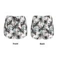 thumbnail image 5 of Lsque Hawaii Palms Printed Women's Running Shorts with Liner Pockets,Elastic Quick Dry Workout Athletic Gym Yoga Shorts,Womens High Waist Shorts-X-Large, 5 of 9