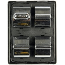 Dorman 901-028 Front Driver Side Power Window Switch - Front Left, 4 Button for Specific Buick / Oldsmobile Models