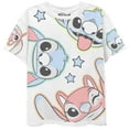 thumbnail image 2 of Disney Girls Lilo and Stitch Biker Shorts and T-Shirt- Little and Big Girls Sizes 4-16, 2 of 9