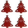 thumbnail image 5 of 4pcs Christmas Tree Cutlery Bag, Cutlery Bag Cutlery Holder, Unique Exquisite Cutlery Holder Organizer Best For Party Table, Christmas Dinner Decorati, 5 of 5