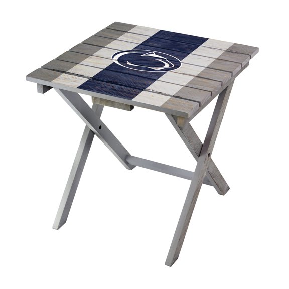 Imperial Gray Penn State Nittany Lions Folding Adirondack Table