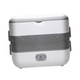 thumbnail image 3 of Tnarru Electric Lunch Box Double Layer US Adapter Removable Heating Lunch Box Portable Small Rice Cooker for Car Outdoor Truck Office, 3 of 8