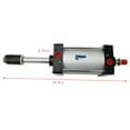 thumbnail image 2 of INTBUYING Pneumatic Standard Air Cylinder Bore 100mm Stroke 100mm Aluminum Alloy Double Acting, 2 of 11