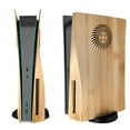 thumbnail image 6 of Protective Cover for PS5 Silm Disk Edition, Wood Grain Cover Plates with Cooling Vent for Playstation 5 Accessories Face Plates Side Panels Shell, 6 of 6