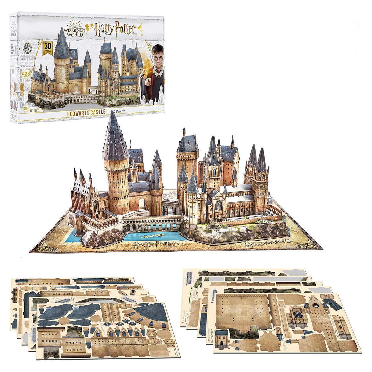 Harry Potter Castillo de Hogwarts Puzzle 3D Wizarding World