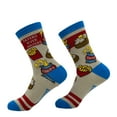 thumbnail image 2 of Women's Taters Over Haters Socks Funny Sarcastic Potato Graphic Novelty Footwear, 2 of 9