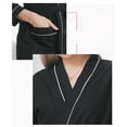 thumbnail image 6 of Couple's Waffle Knit Robes Lightweight Full-Length Spa Robes For Women Kimono Bathrobe Fast-Drying, 6 of 6