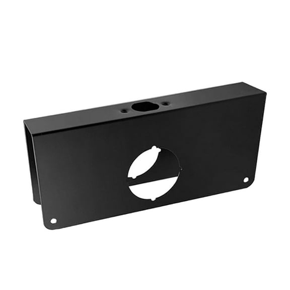 Single Hole Door Reinforcement Plate Steel Construction Door Plates Suitable for Wooden Or Metal 2 3/8 Inch Backsets