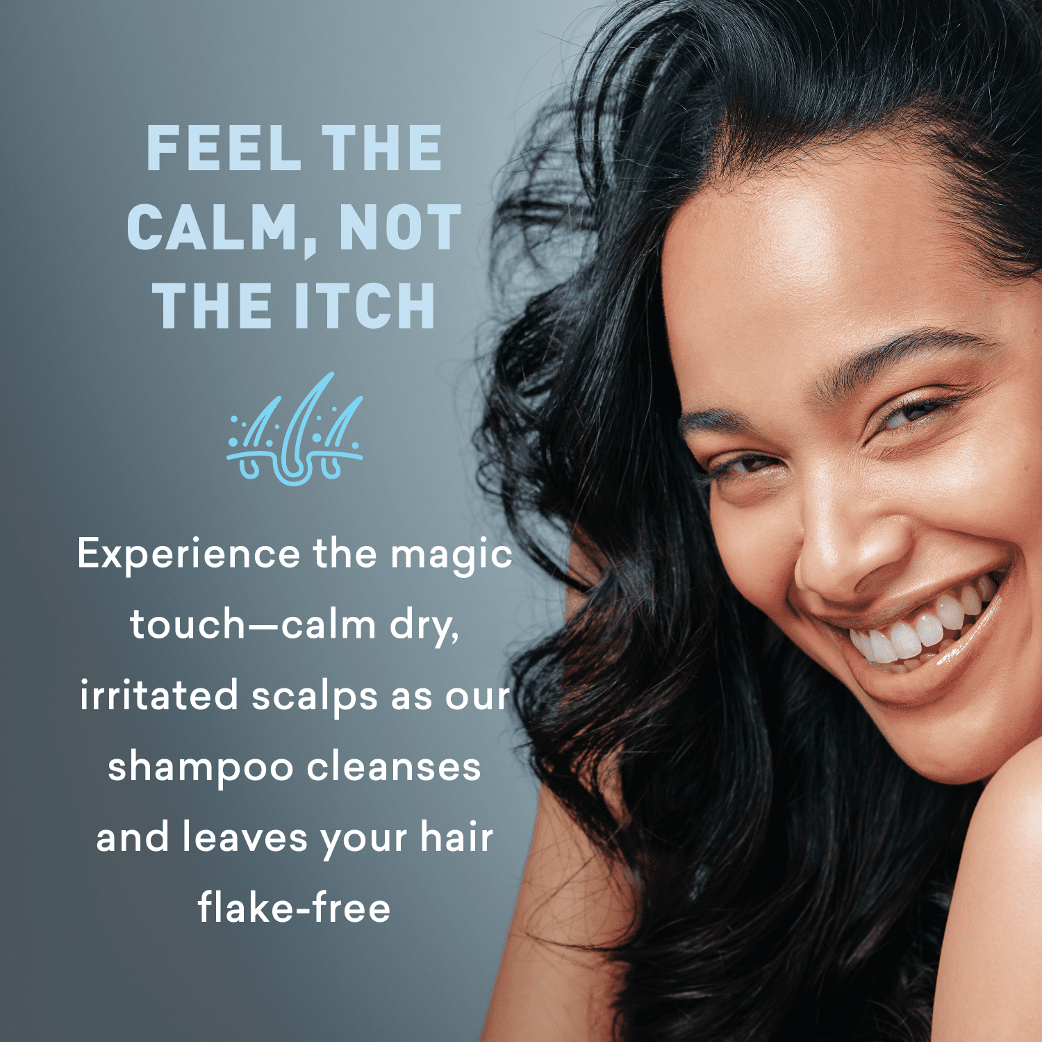 Just Nutritive Organic Anti Dandruff Sulphate Free Itchy Scalp Calming Shampoo with Calendula, Nettle & Peppermint, 16oz