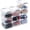 1.3 Qt 10 Pack, variant on 1.3 Qt Small Storage Bin with Lid Plastic for Kids Craft Toy Sewing Organizer10 Packs 6.9"Lx5"Wx3"H