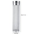 thumbnail image 1 of Yosoo123 Filtro de tolva Seca de Cerveza Filtro de Cerveza de Acero Inoxidable con Kit de Cepillo de Limpieza de Malla de 300 micrómetros para barriles Homebrew(7 * 29cm) Cocina Fugacal NO, 1 of 8