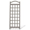 DuraTrel Cambridge 28" X 76" Mocha Vinyl Trellis