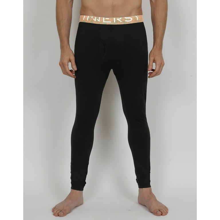 INNERSY Men's Lightweight Thermal Underwear Pants Long Johns Pants