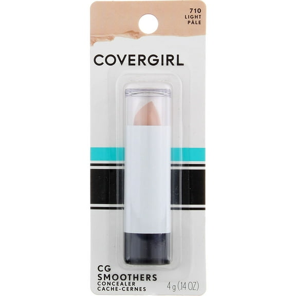 CoverGirl Smoothers Concealer, Light [710], 0.14 oz (Pack of 2)