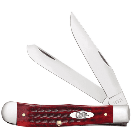 UPC: 0021205007830 | Case XX Trapper Clip Spey Blade Pocket Worn Old Red Bone Corn Cob – 00783