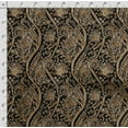 thumbnail image 4 of Soimoi Asian Paisley Printed, Poly Canvas Fabric, Decor Sewing Fabric by The Yard 56 Inch Wide,Decorative Fabric for Curtains Tote Bags, Black, 4 of 5
