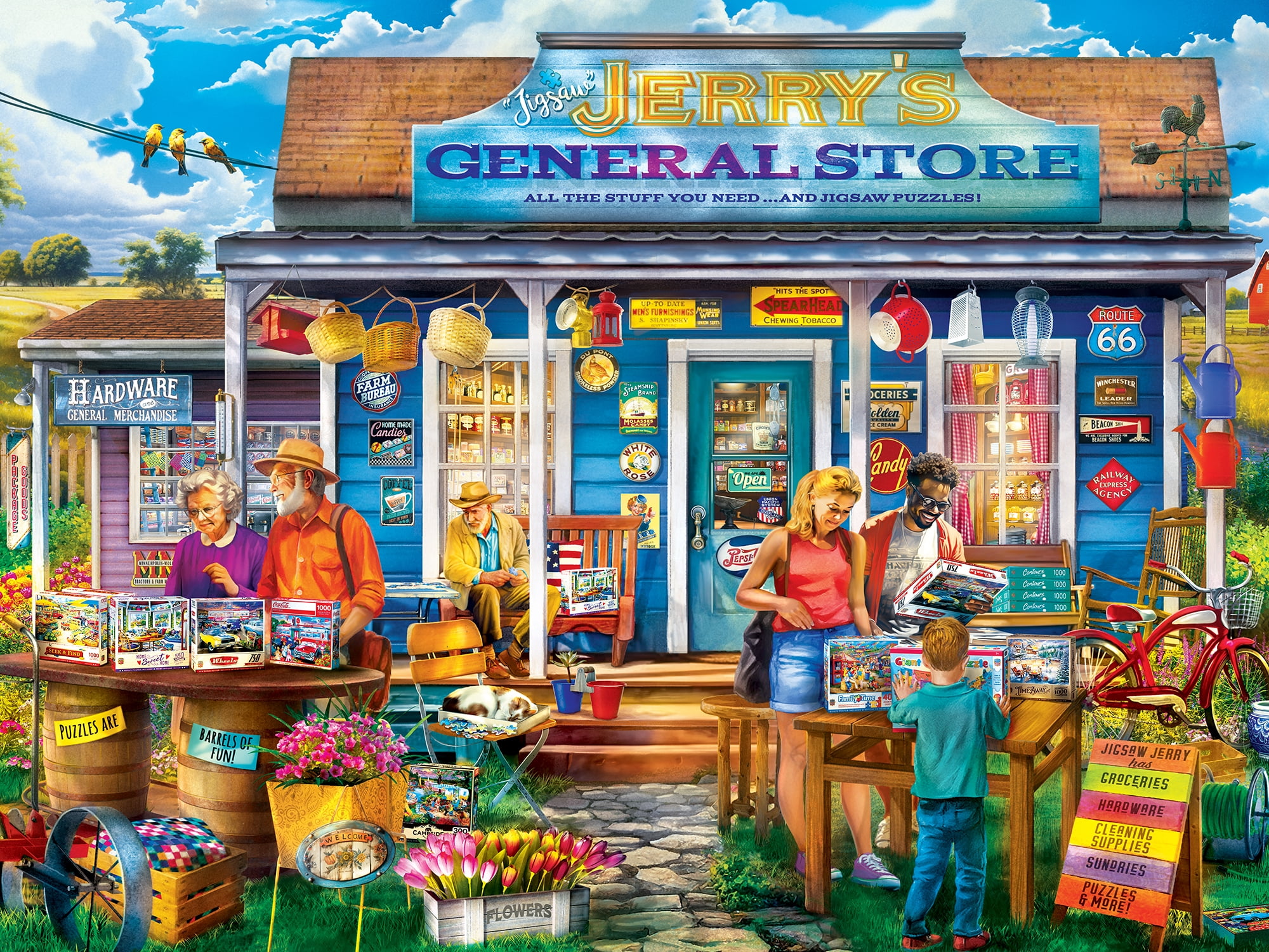 Memory Lane - Jerry's Jigsaws 300 Piece EZ Grip Puzzle
