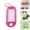 Hot Pink, variant on 10 Pcs Plastic Colored Key Ring Tags with Labels - Key Tags Identifiers,Name Tags and Labels,Adapt to USB Drive,Key Chains with Label Tags,Pets Key Id Tags,Small Luggage Tags,Light Blue
