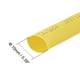 thumbnail image 2 of Tubos termoretráctiles Uxcell, funda de cable termoretráctil de 10ft amarilla de 0.4 pulgadas, 2 of 6