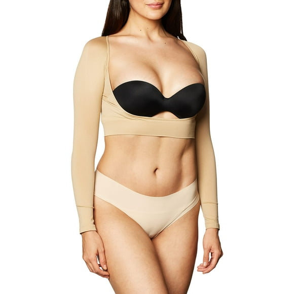 Ahh By Rhonda Shear Gaine de Bras Sans Couture pour Femmes Grande Taille, Nude, 1X