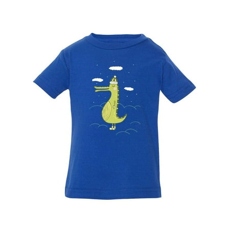 

Sleepy Crocodile On The Clouds T-Shirt Infant -Image by Shutterstock 24 Months