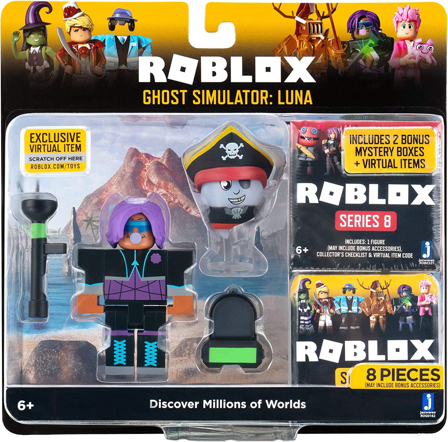 ROBLOX Texting Simulator Future Tech Boy with Accessories Jazwares