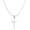 Silver, variant on Mothers Day Gifts Easter Basket Stuffers Cross Necklace for Women - Dainty 925 Sterling Silver/Gold Plated Layered Cross Pendant Simple Small Necklaces for Women Trendy Jewelry Gifts[d9376]