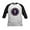 Black/White, variant on CafePress - Armenian Heart Mandala Kids Baseball Jersey - Kids Cotton Baseball Jersey, 3/4 Sleeve Shirt