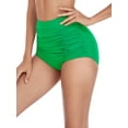 thumbnail image 5 of RELLECIGA Women's High Waisted Ruched Bikini Bottom, 5 of 9