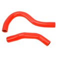 thumbnail image 2 of Silicone Radiator Hose, 2 Pcs Radiator Coolant Hose Silicone  Sealing Heat Avoid Coolant Hose Kit For  EP3 Si SiR Type R K20A3 2002 2003 2204 2005, 2 of 8