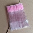 thumbnail image 2 of Assorted Color Disposable Eyelash Brushes with Crystal Rod Mascara Wands Eye Lash Eyebrow Applicator Makeup Beauty Tool New, 2 of 7