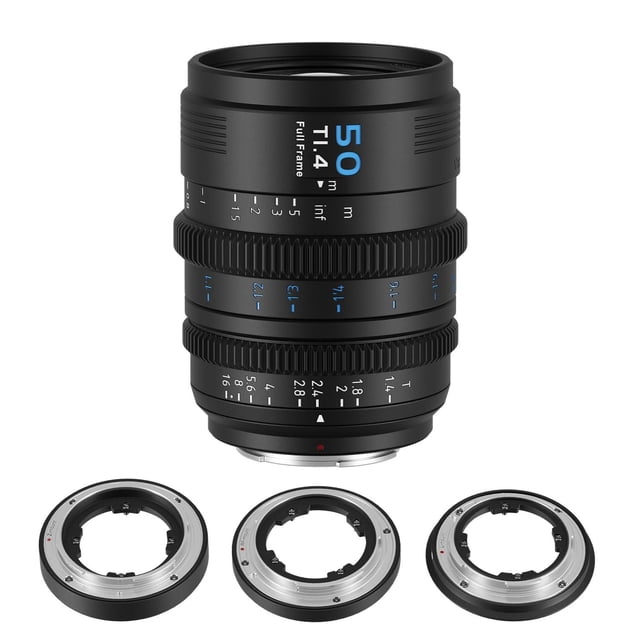 SIRUI VP-1 Vision Prime 1 T1.4 Lente de cine de marco completo, lente de cine de enfoque manual de 5
