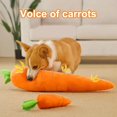 thumbnail image 5 of Pet Sleeping Cushion Dog Toy Carrot Shape Pet Plush Toy with Sound Bite-resistant Soft Comfortable Dog Sleeping Cushion Pet Supplies, 5 of 10