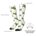 thumbnail image 5 of Picia Women Crew Soft Moisture-wicking Socks Cute Turtle Pattern Design Cotton Socks, One Size fit All, 5 of 9