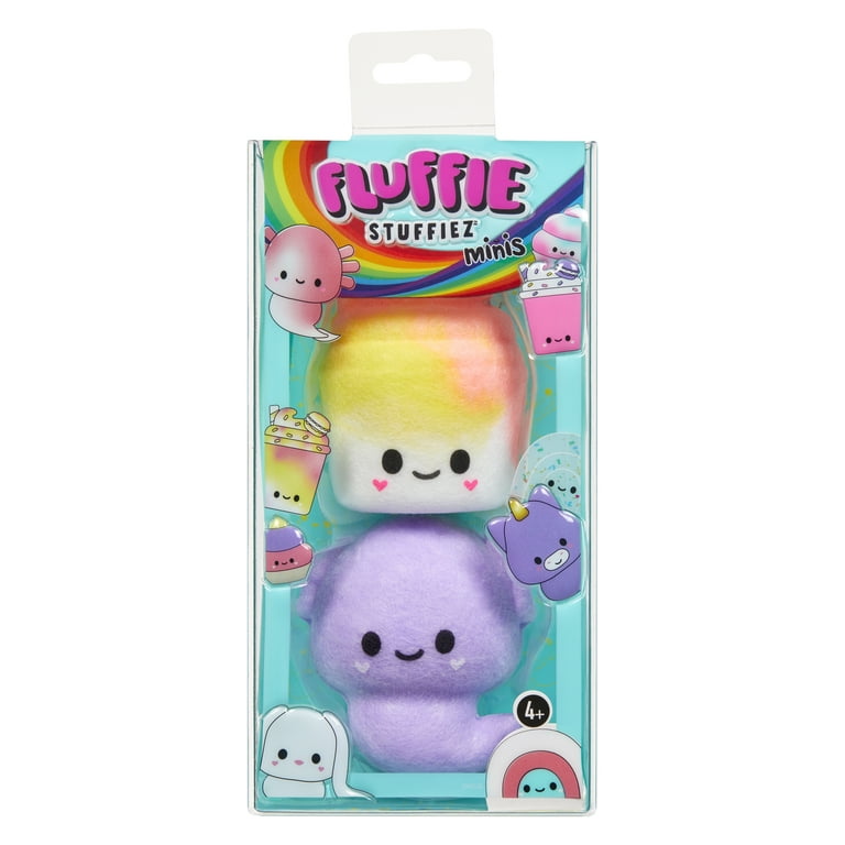 Fluffie Stuffiez Shake & Axolotl Minis Collectible Plush, Surprise