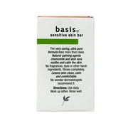Basis Sensitive Skin Bar 4 oz (Pack of 4)