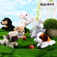 thumbnail image 4 of Juego de peluche HyDren de 6 minicachorros de 10 a 12 cm, 4 of 7