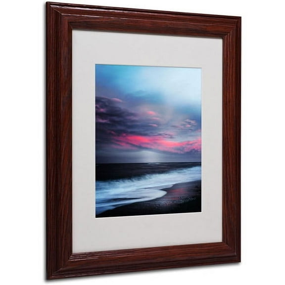 Trademark Fine Art "Salt Water Sound" Canvas Art by Philippe Sainte-Laudy, Wood Frame